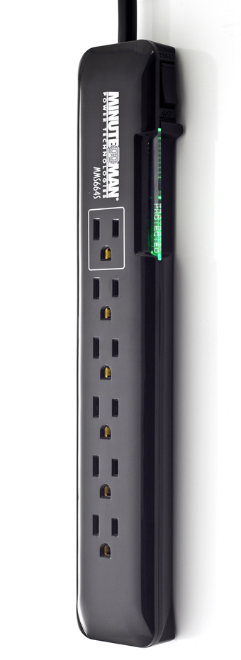 Surge Strip 6-outlet slimline, 1080J